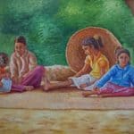 4 Children Playing