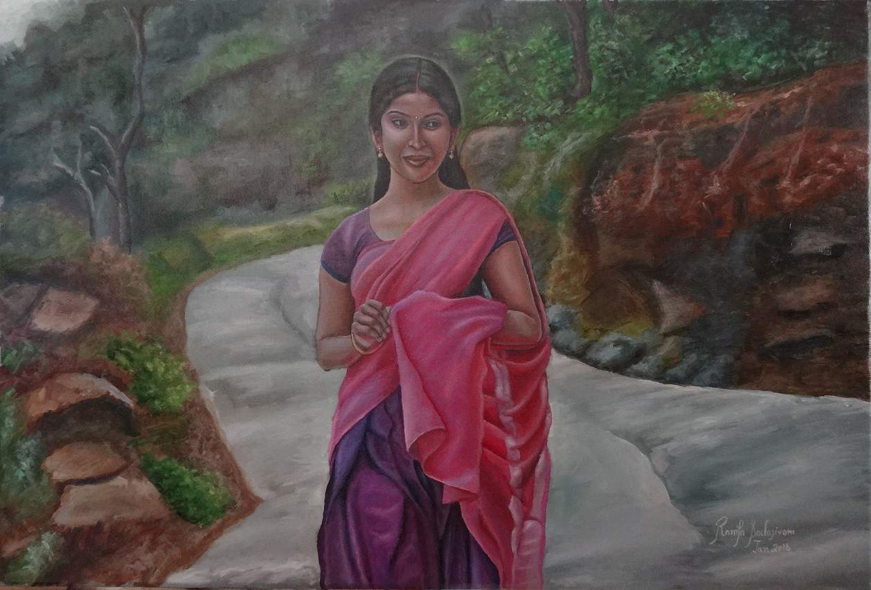 Saree 2 Drawing by vimal khatri  Saatchi Art