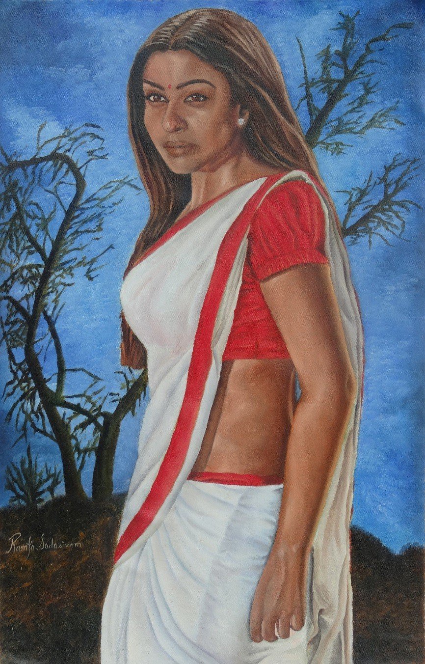 traditional indian women art