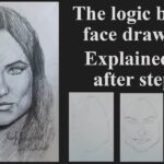 How to draw a face ? A step by step guide
