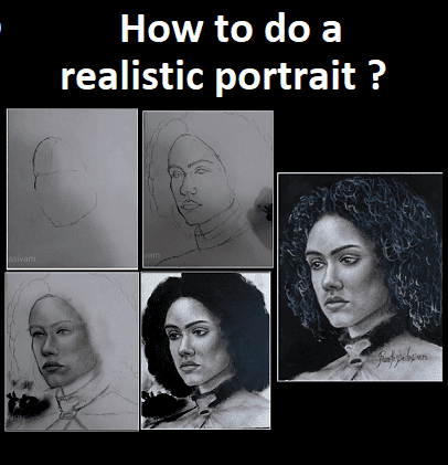 Portrait Sketch Drawing Art - Drawing Skill