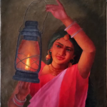 Lantern and the beauty