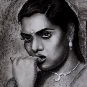 Charcoal Portrait Drawing Course - 2 years