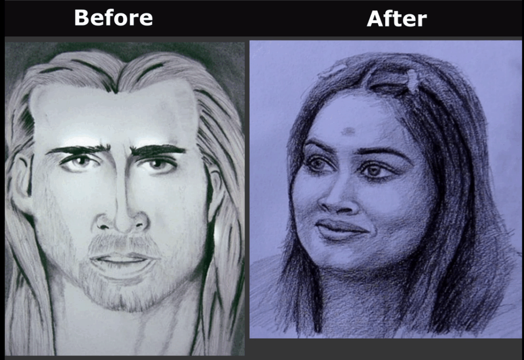 realistic portrait drawing_1